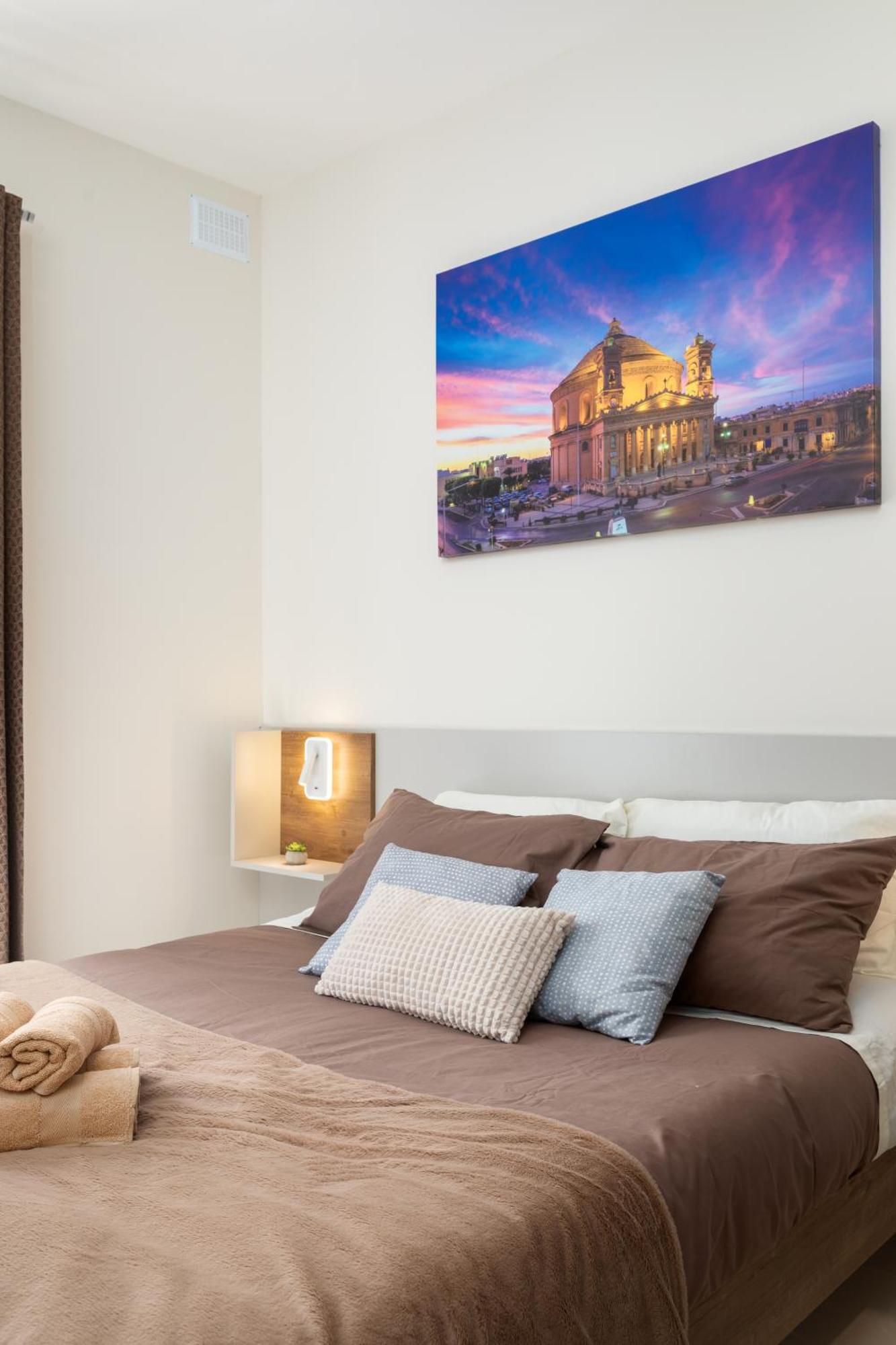 Edka Suites - Modern Sunlit 2Bd Apartments With Balconies - Close To Sliema Promenade, St Julian'S & St Georges Bay Gzira المظهر الخارجي الصورة