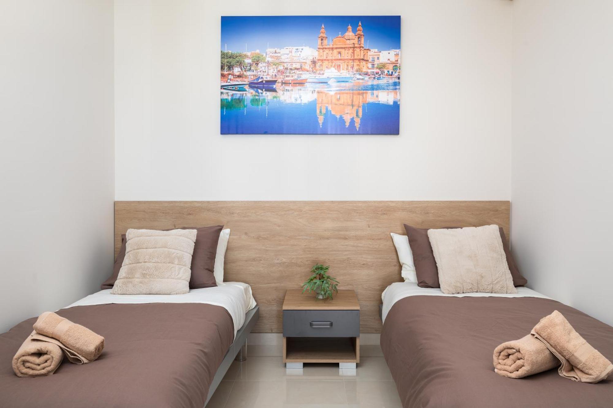 Edka Suites - Modern Sunlit 2Bd Apartments With Balconies - Close To Sliema Promenade, St Julian'S & St Georges Bay Gzira المظهر الخارجي الصورة
