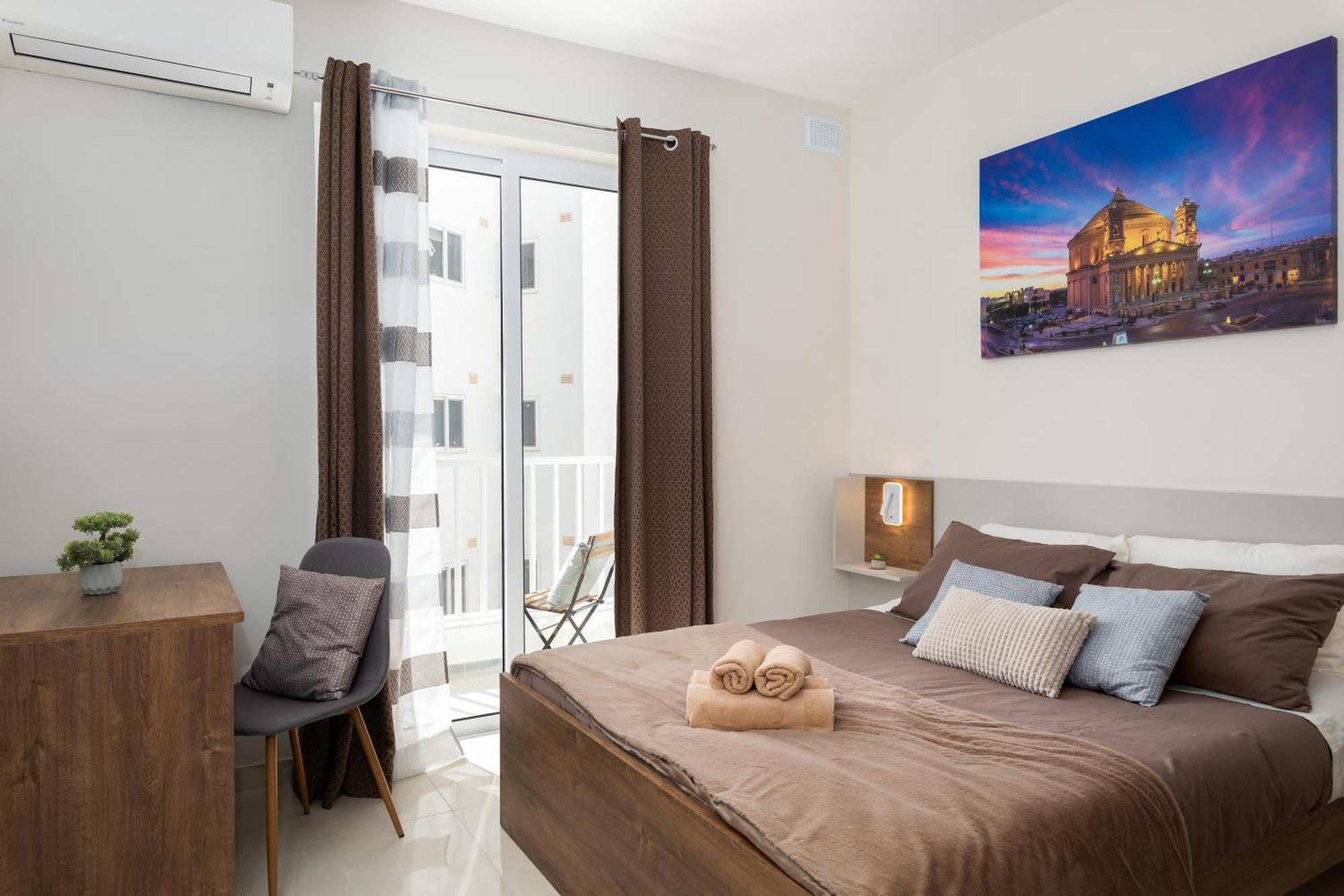 Edka Suites - Modern Sunlit 2Bd Apartments With Balconies - Close To Sliema Promenade, St Julian'S & St Georges Bay Gzira المظهر الخارجي الصورة