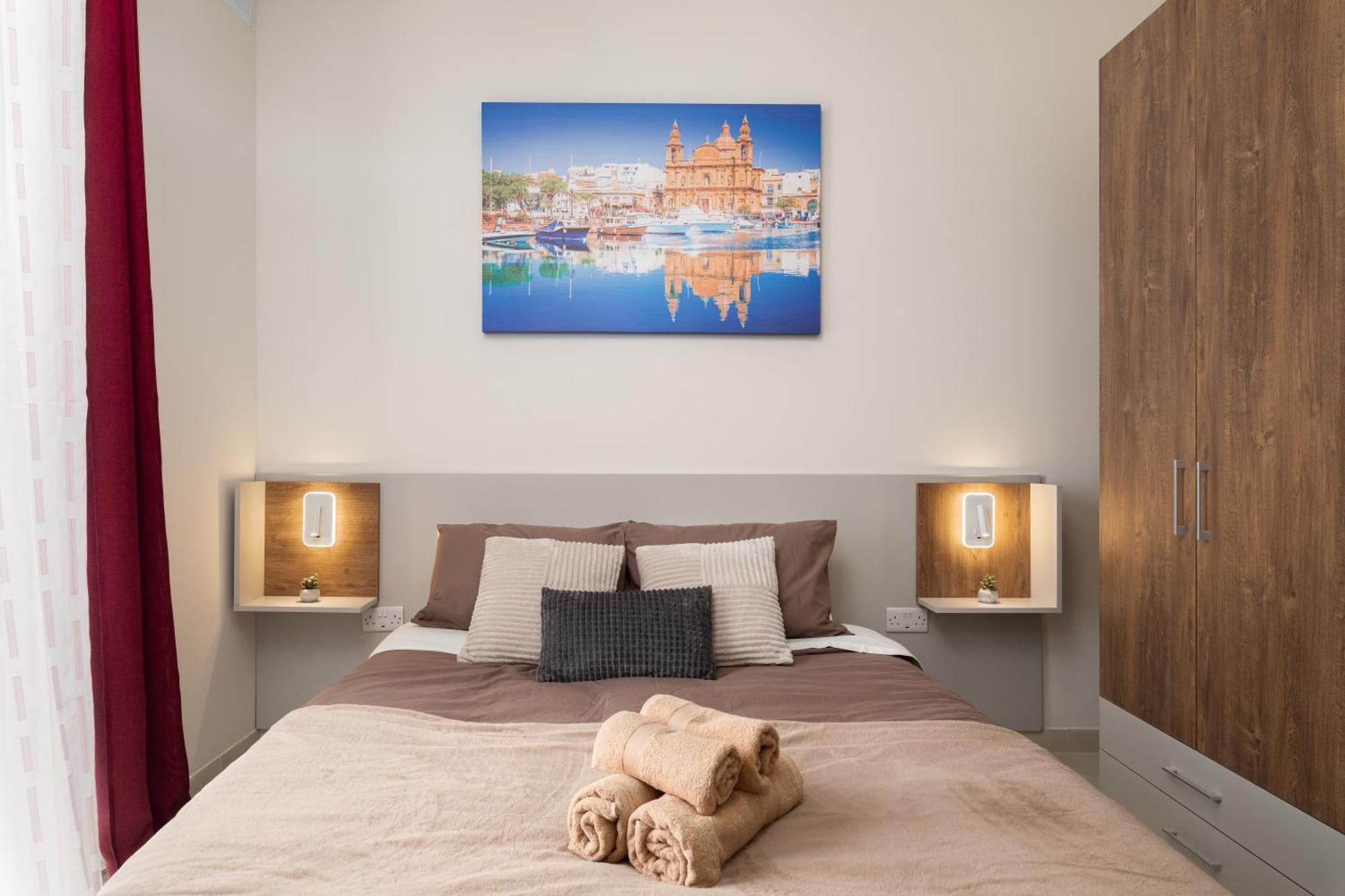 Edka Suites - Modern Sunlit 2Bd Apartments With Balconies - Close To Sliema Promenade, St Julian'S & St Georges Bay Gzira المظهر الخارجي الصورة