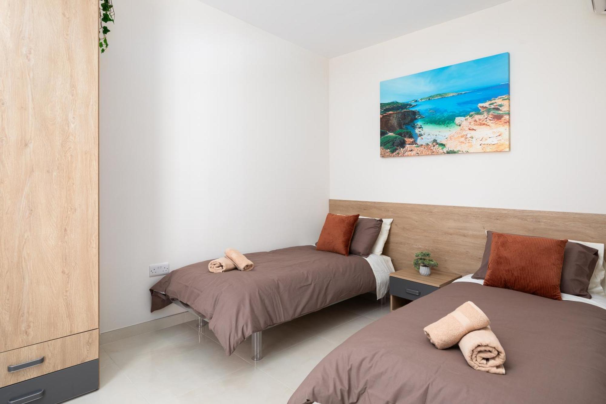 Edka Suites - Modern Sunlit 2Bd Apartments With Balconies - Close To Sliema Promenade, St Julian'S & St Georges Bay Gzira المظهر الخارجي الصورة
